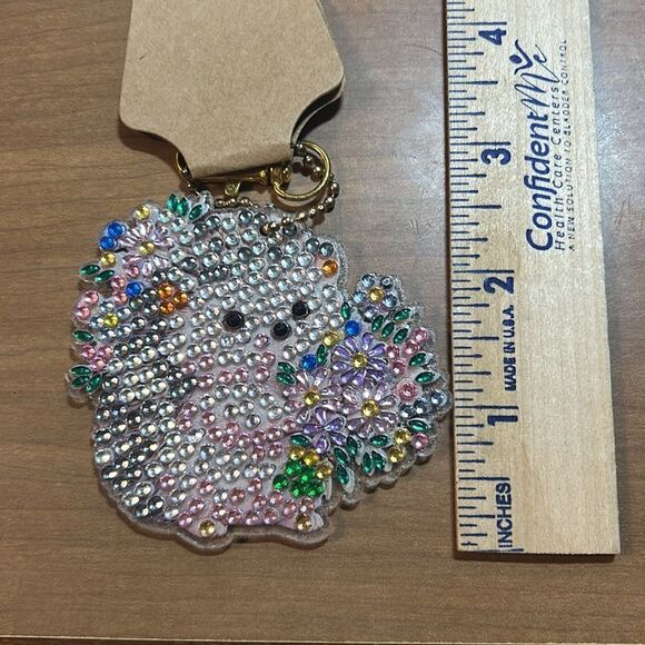 Hedgehog bouquet keychain - Picture 2 of 3